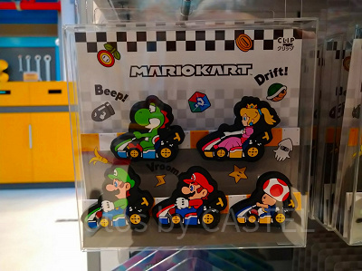USJ パーク限定】ニンテンドーワールドマリオ カートワッペン付き
