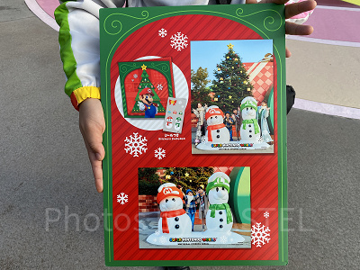 マリオ＆ルイージゆきだるま・フォト・オポチュニティ（USJクリスマスグッズ2023）