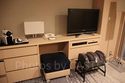 「客室設備のマッサージ機」