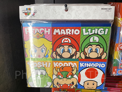 メモセット（マリオ全員集合）