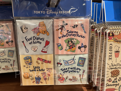 メモセット(ディズニーお土産モチーフグッズ)