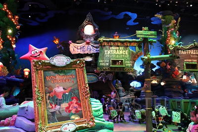 ディズニーシーのマーメイドラグーン