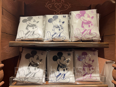 ミッキーデザインのカッパ（レインポンチョ）（白）