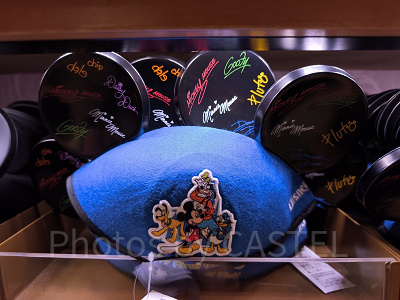 ミッキー＆フレンズ・イヤーハット（ブルーロゴ）