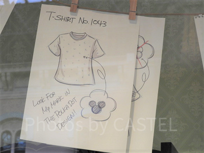 スケッチにミッキーが…