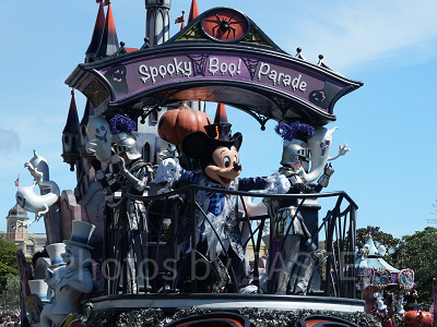 スプーキー“Boo!“パレードのミッキー