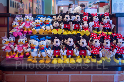 ミッキー、ミニー、ドナルド、デイジーのポージープラッシーです。