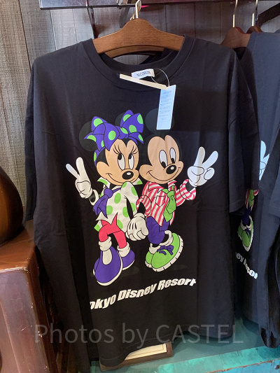 ミッキー＆ミニーTシャツ（ブラック）