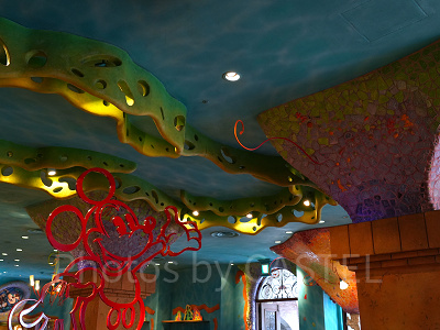 ガッレリーア・ディズニー内にあるミッキーのオブジェ