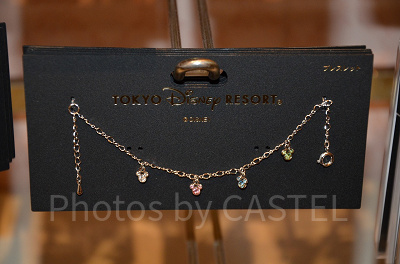 ミッキーシェイプストーンブレスレット