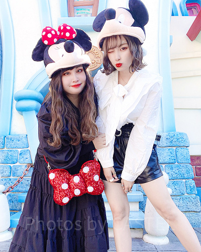 ミッキーのファンキャップコーデ