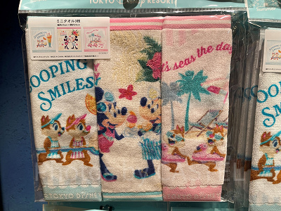 ミニタオルセット(ディズニー夏グッズ2025SUNNY SUNNY Summer)