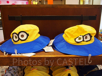 ミニオンボブの綿地ハット