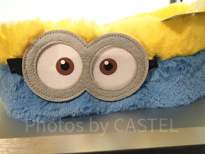 ミニオンもこもこヘアバンド