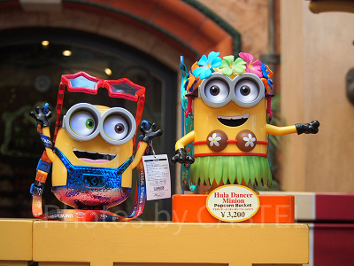 ミニオン【2017年~】フラダンサーミニオン・ポップコーンバケツ