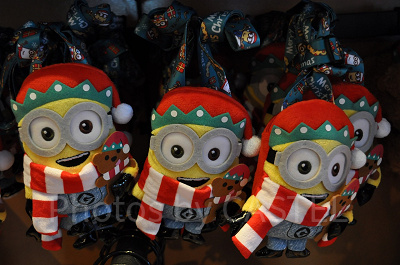 MINION MERRY CHRISTMAS／ボブのチケットポーチ