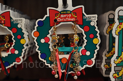 MINION MERRY CHRISTMASイヤリング