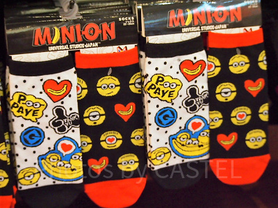 ミニオンワッペンソックスセット（2足）
