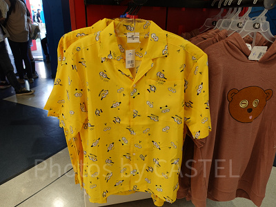 ミニオン総柄シャツ(イエロー)