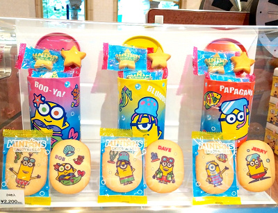 MINIONS ENJOY the SEAのプリントクッキー