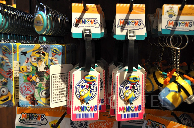 MINIONS TRAVELラゲッジタグ