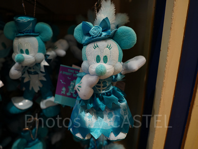 ミニーゴーストぬいぐるみバッジ(2022年ディズニーハロウィングッズ)