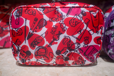 ミニー化粧ポーチ（赤）