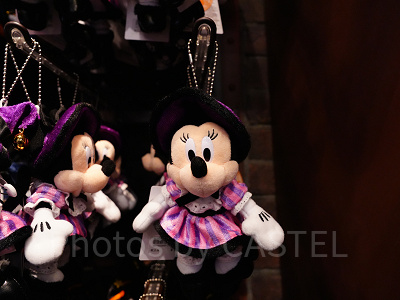 ミニーぬいぐるみバッジ(2022年ディズニーハロウィングッズ)