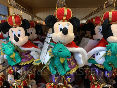 ミニーぬいぐるみバッジ