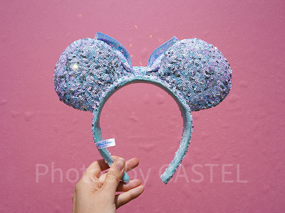 ミニースパンコールカチューシャのバックスタイル