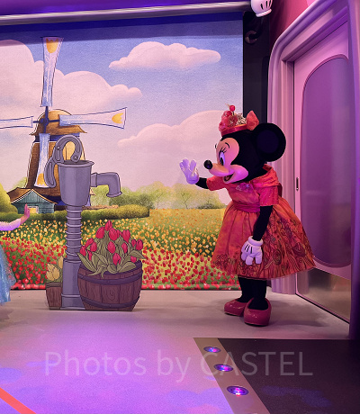 一生懸命話しかけてくれるミニーちゃん