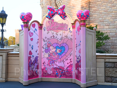 ミニーのファンダーランドのデコレーション