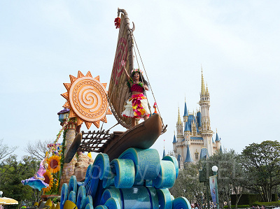 モアナのフロート