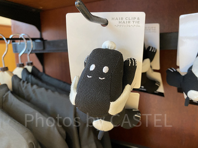 ヘアゴム付きマスコットクリップ（USJスヌーピー春夏グッズ）