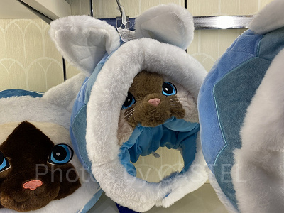 モンスターハンター　アイルーのぬいぐるみハット