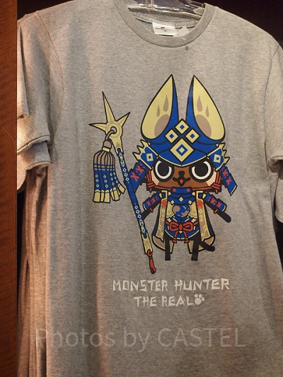 モンハンTシャツグレー