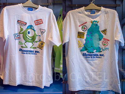 モンスターズ・インクTシャツ