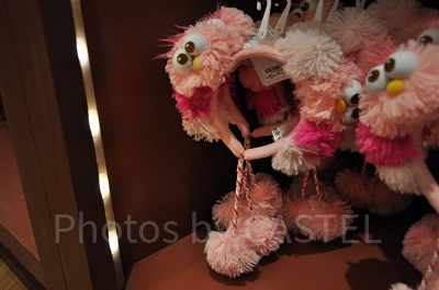 モッピーのボンボンアクセサリー付きカチューシャ