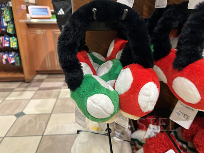 キノコのイヤーマフ