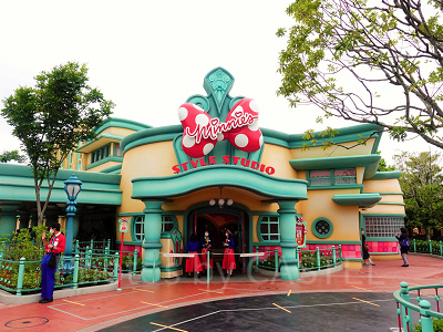 新グリーティング施設「ミニーのスタイルスタジオ」