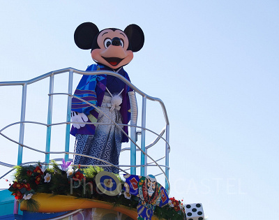 「お正月ディズニー」のミッキー