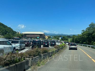東京サマーランドの第1駐車場