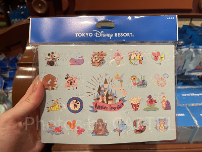 ノートセット(ディズニーパークモチーフグッズ)