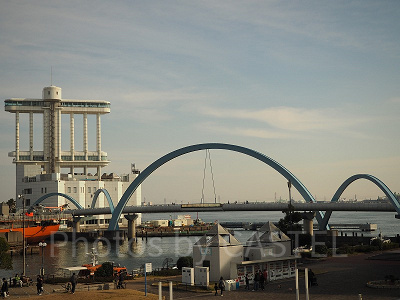 名古屋港周辺の見晴らしのよい風景も魅力の1つ