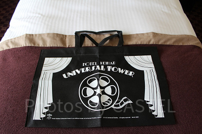 タワーグランデに宿泊するともらえるオリジナルトートバッグ