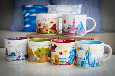 海外ディズニー限定スタバコラボグッズ