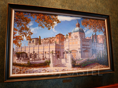 ミュージアム内の絵画