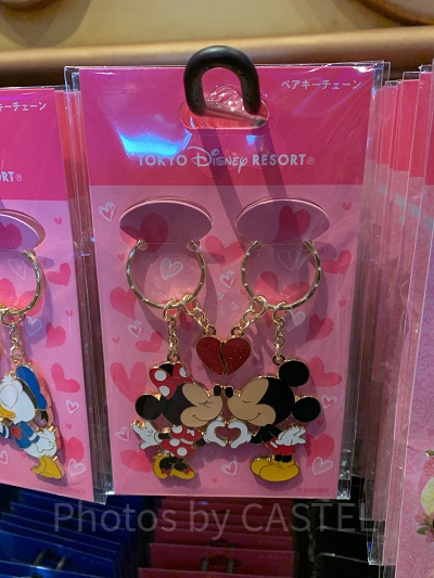 ペアキーチェーン（ミッキー＆ミニー）