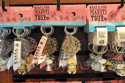ペアキーチェーン／WHAT A FUN PEANUTS TOUR