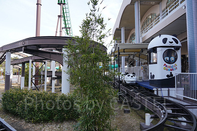 パンダ型コースター